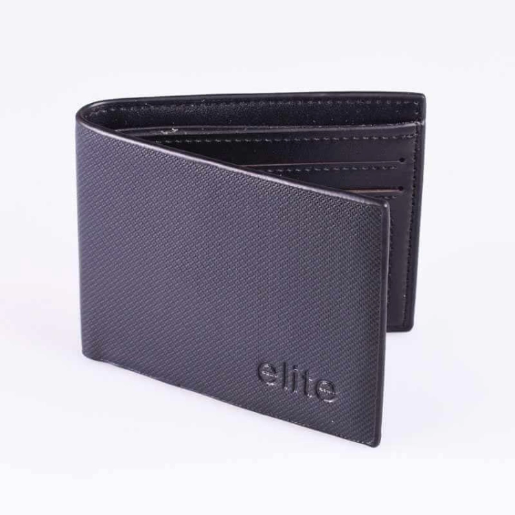 Picture of Black Wallet Elite With Smooth Texture