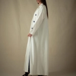 Picture of White Abaya Style  Jacket