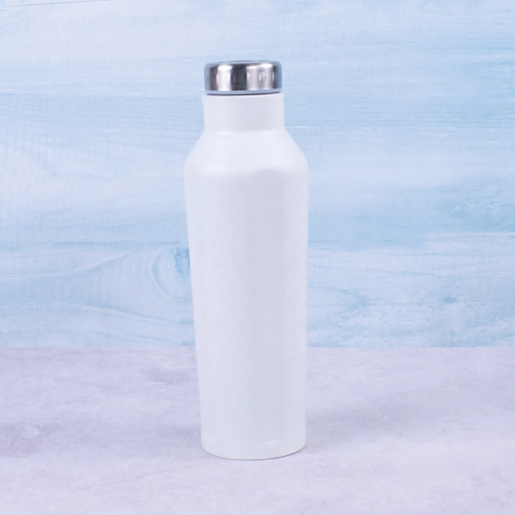 Picture of 500 ML White Hot and Cold Beverage Conical Bottle