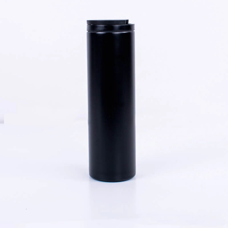 Picture of 500 ML Jet Black Hot and Cold Beverage Bottle