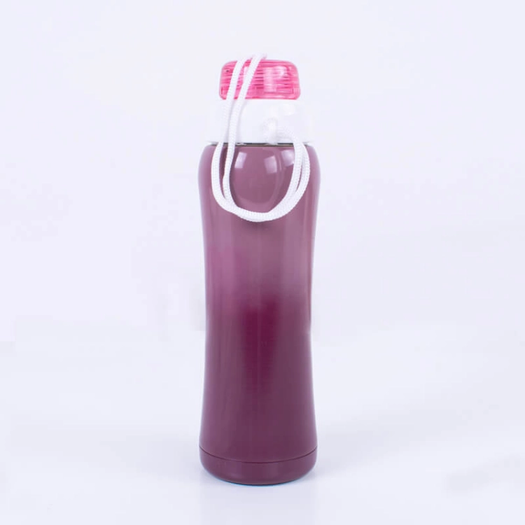 Picture of 500 ML Burgundy Hot and Cold Beverage Bottle with Tea Strainer