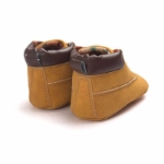 Picture of Brown Shoes With Laces For Babies (With Name Printing)