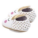 Picture of Polka Dots Unicorn Shoes With Golden Headband For Girls