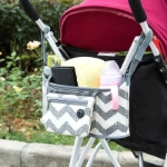 Picture of Grey Care Bag For Baby Stroller