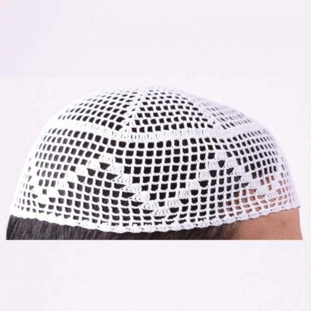Picture of Gahfiya 7/8 Design With Zigzag Border For Men