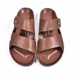 Picture of Brown Slippers Gazal Model 411 For Men