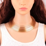 Picture of Golden Necklace Model 297 For Women