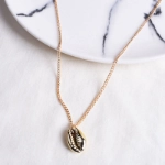 Picture of Golden Necklace Model 303 For Women
