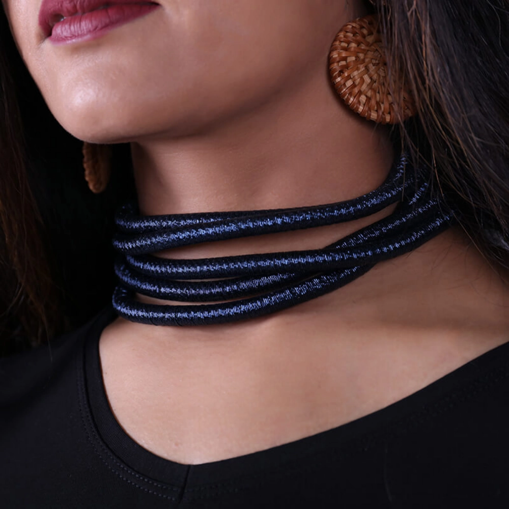 Picture of Blue Necklace Model 302 For Women