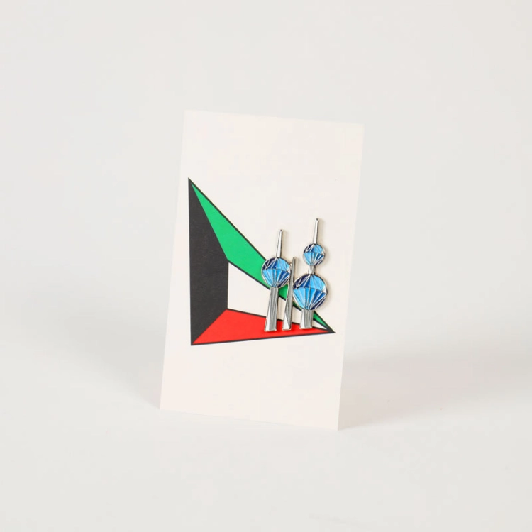 Picture of Kuwait Towers Magnetic Pin