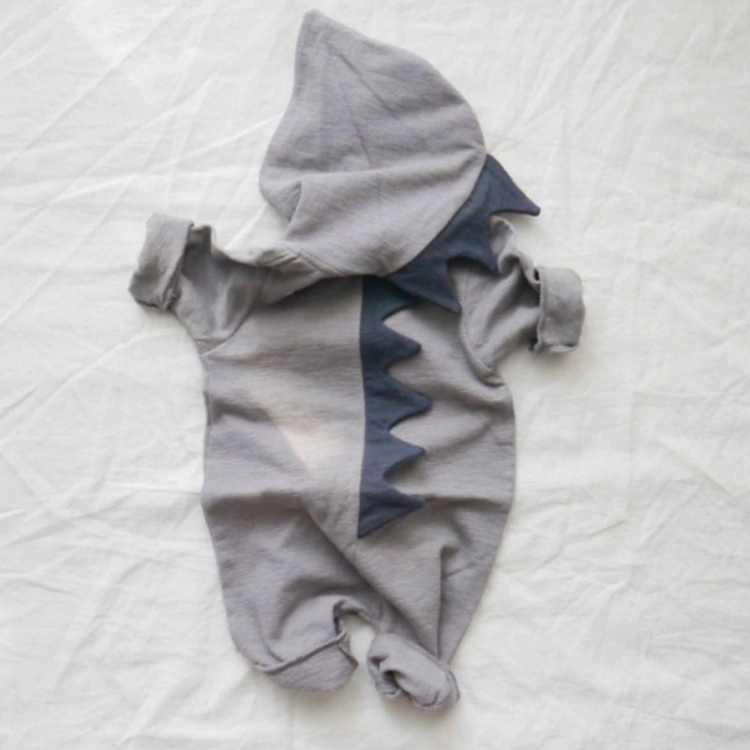 Picture of Grey Dinosaur Suit For Babies