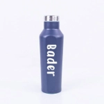 Picture of 500 ML Navy Hot and Cold Beverage Conical Bottle (With Name Printing)