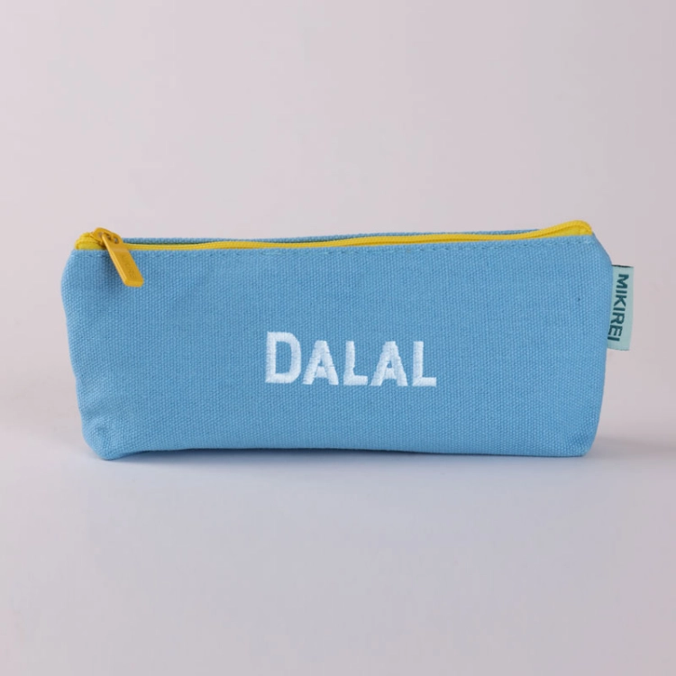 Picture of Sky Blue Stationery Pouch (With Name Embroidery)
