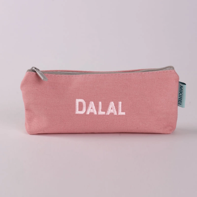 Picture of Pink Stationery Pouch (With Name Embroidery)