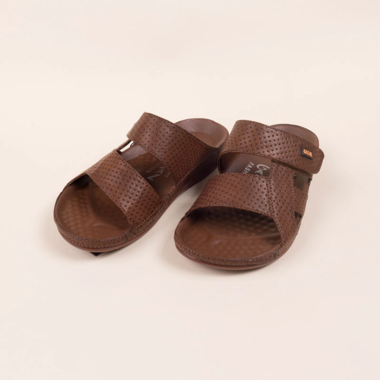 Picture of Brown Slippers Gazal Model B06 For Youth