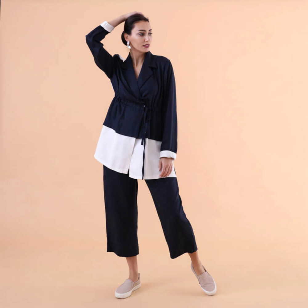 Picture of Navy Summer Set For Women From Huda Al Saleh