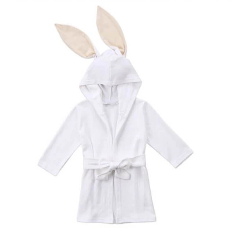 Picture of Comfortable Rabbit Home Robe (With Name Embroidery)