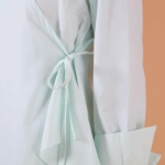 Picture of Mint Blue Summer Wrap Dress For Women