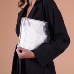 Picture of Silver Clutch Bag For Women