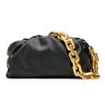 Picture of Black And Gold Shoulder Bag For Women