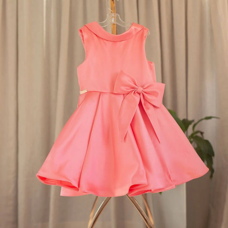 Picture of Pink Dress For Girls - Model 1