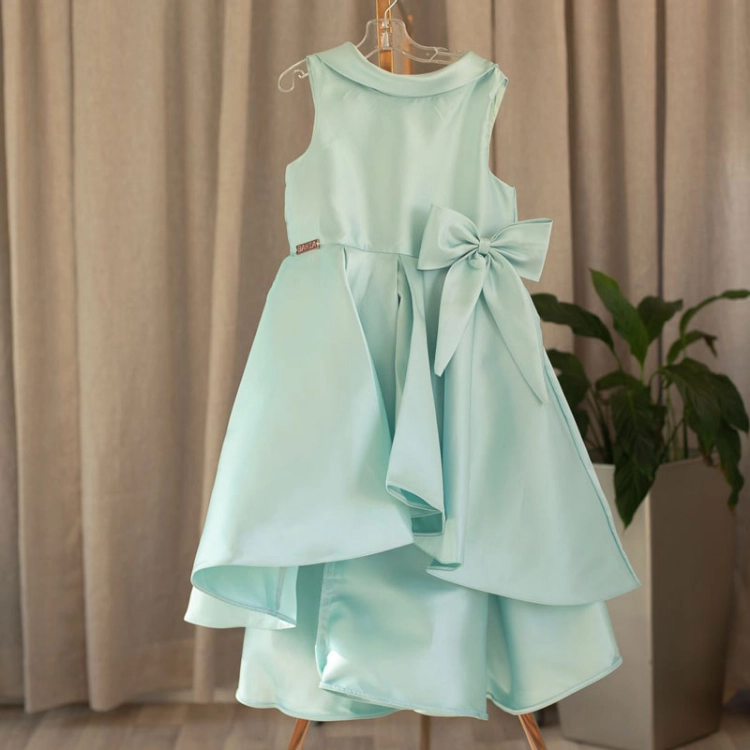 Picture of Pistachio Dress For Girls - Model 2