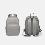 Picture of Leather Maternity Backpack With Changing Pad Travel - Multicolor (With Name Printing)