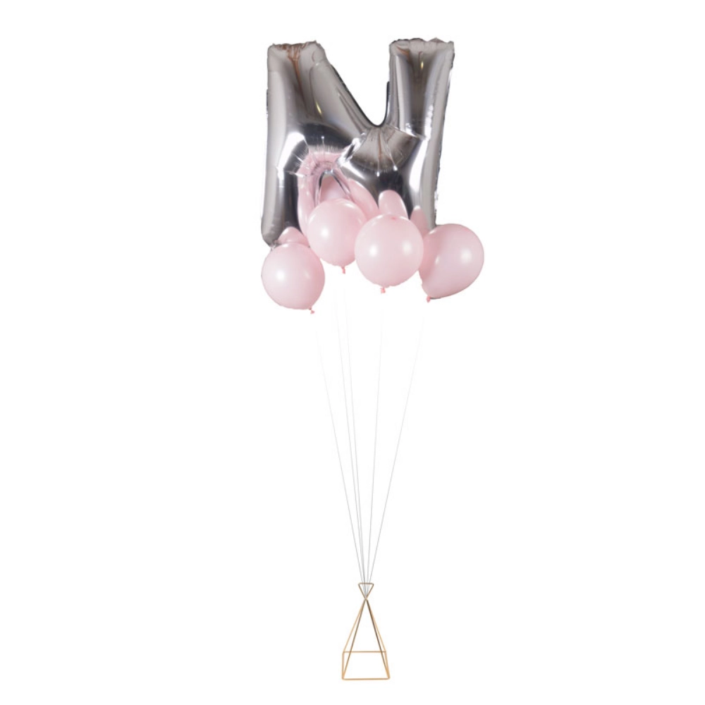 Picture of Alphabet Balloon With Stand (Pink)