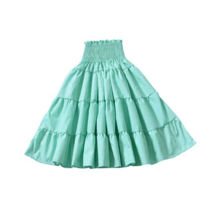 Picture of Mint Green Ruffle Skirt For Baby Girl