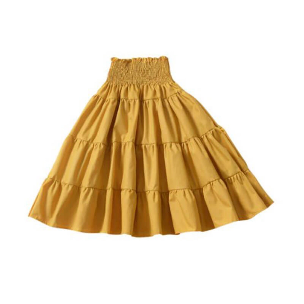 Picture of Yellow Ruffle Skirt For Baby Girl