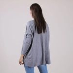 Picture of Grey Sweater Turtleneck For Women