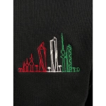 Picture of Black Hoodie For Adults - Kuwait Towers Design