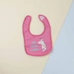 Picture of 5 Pcs Waterproof Pink Llama Bib Set For Baby