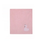 Picture of Pink Duck Blanket For Baby (With Name Embroidery Option)