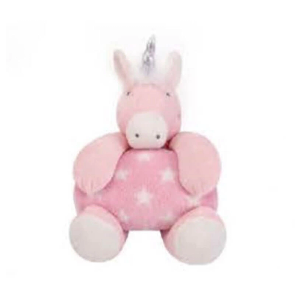 Picture of Pink Kids Blanket With Unicorn Doll (With Name Embroidery Option)
