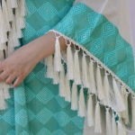 Picture of Mint Green Ethnic Daraa For Women