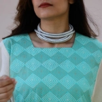 Picture of Mint Green Ethnic Daraa For Women