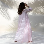 Picture of Dove Pink Pastel Flare Kloosh Summer Shirt Dress For Women