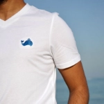 Picture of Whale Design Slim Fit T-Shirt