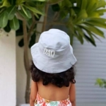 Picture of Initials Design Bucket Hat For Kids