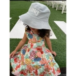 Picture of Initials Design Bucket Hat For Kids