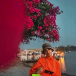 Picture of Victoria Orange Shirt from Lulwa Al Khattaf