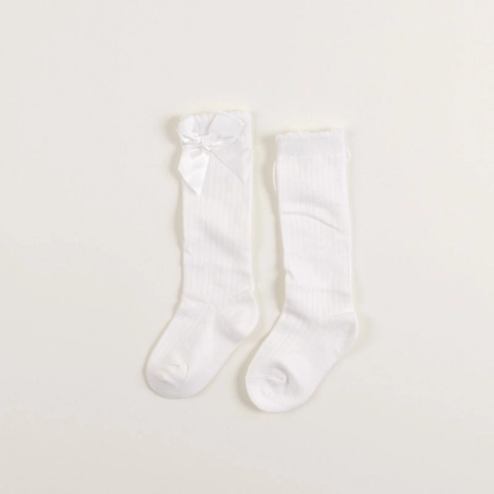 Picture of 2 Pairs Of White Socks For Girls