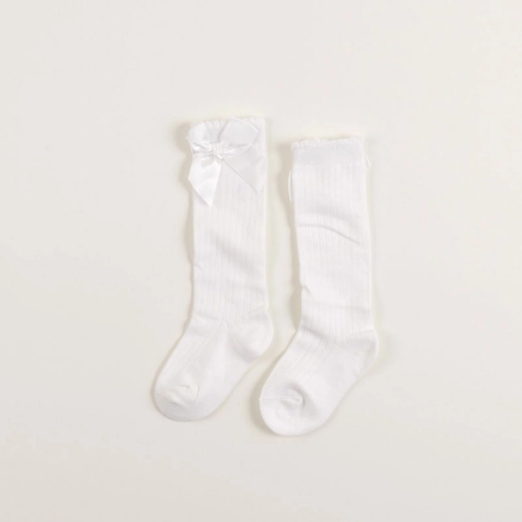 Picture of 2 Pairs Of White Socks For Girls