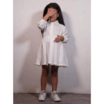 Picture of Al Zain White Short Dress For Girls
