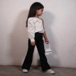 Picture of Al Zain Black Flared Pants For Girls