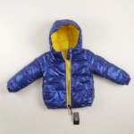Picture of Winter Jacket Number Design With Hoodie For Kids (With Name Embroidery Option)