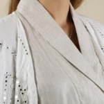 Picture of Beige Daraa With Bisht For Women