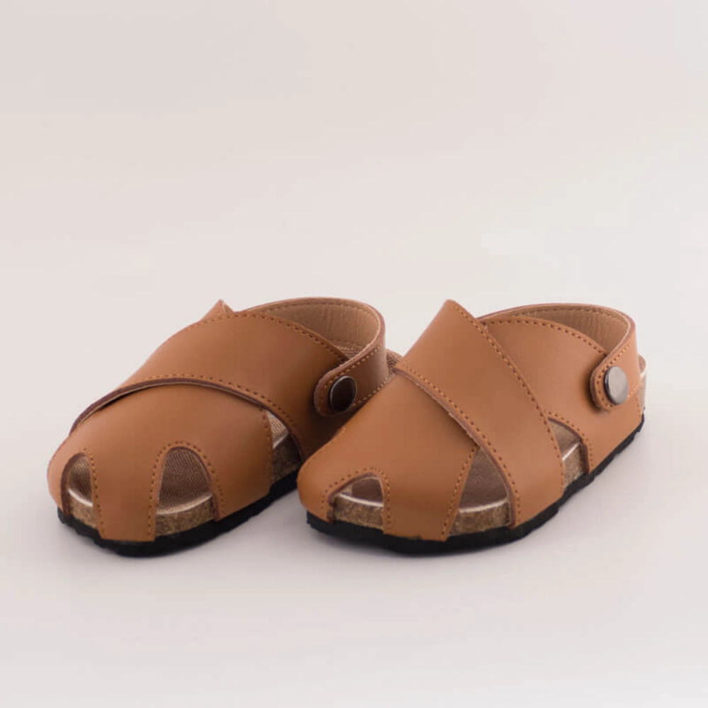 Picture of Brown Sandal Model F2052 For Boys