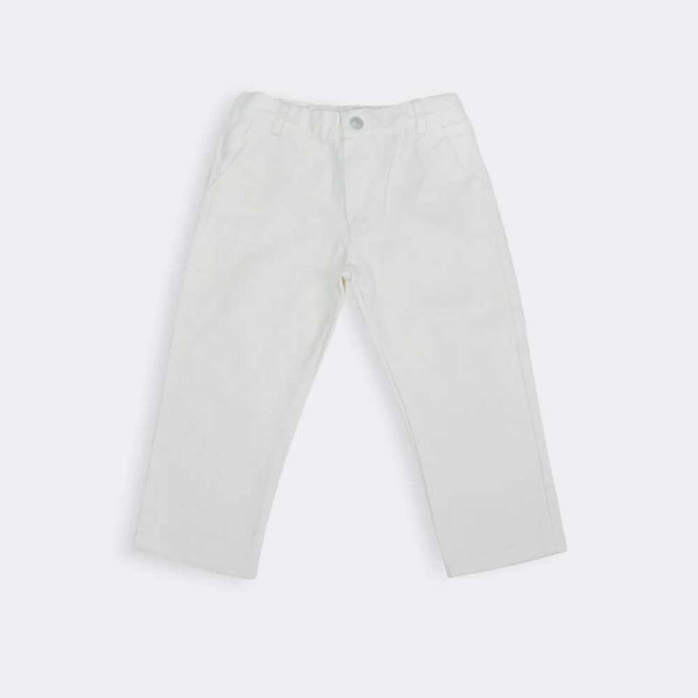 Picture of Tiya White Jeans For Kids
